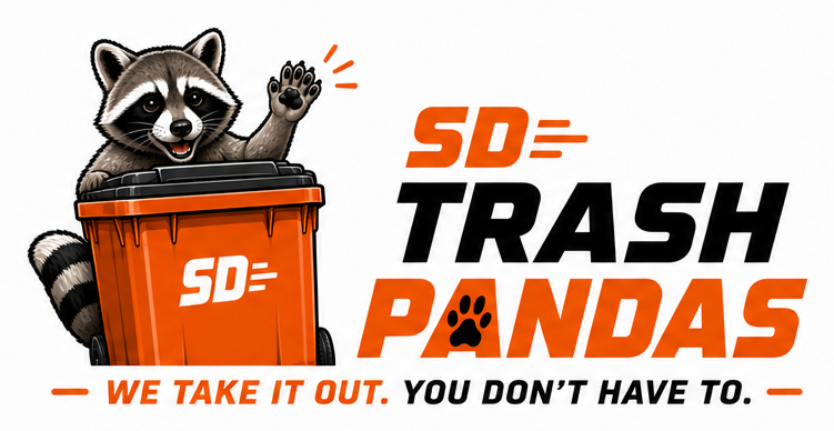 SD Trash Pandas — we take it out, you don't have to